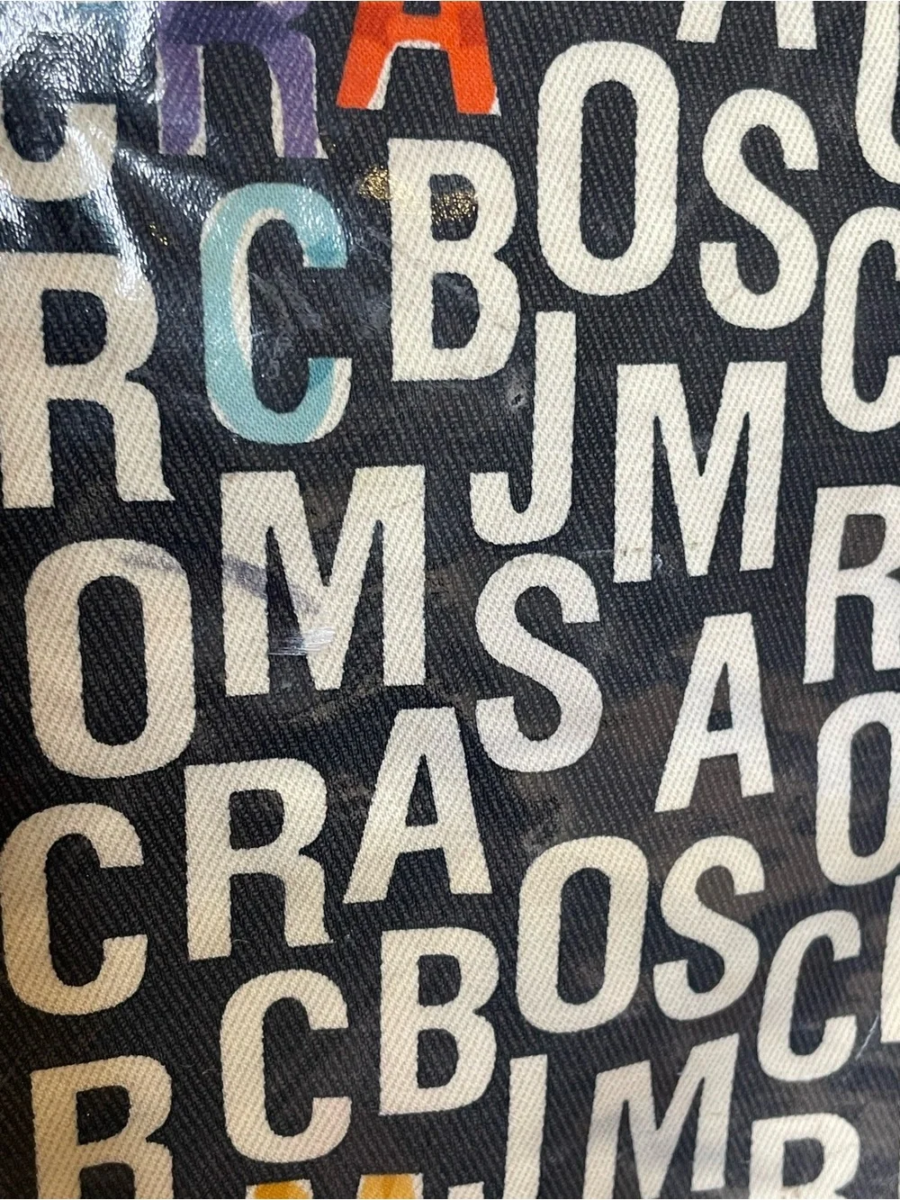 Marc by Marc Jacobs letter-print tote ⭐️ MOST FUN / COLLECTIBLE